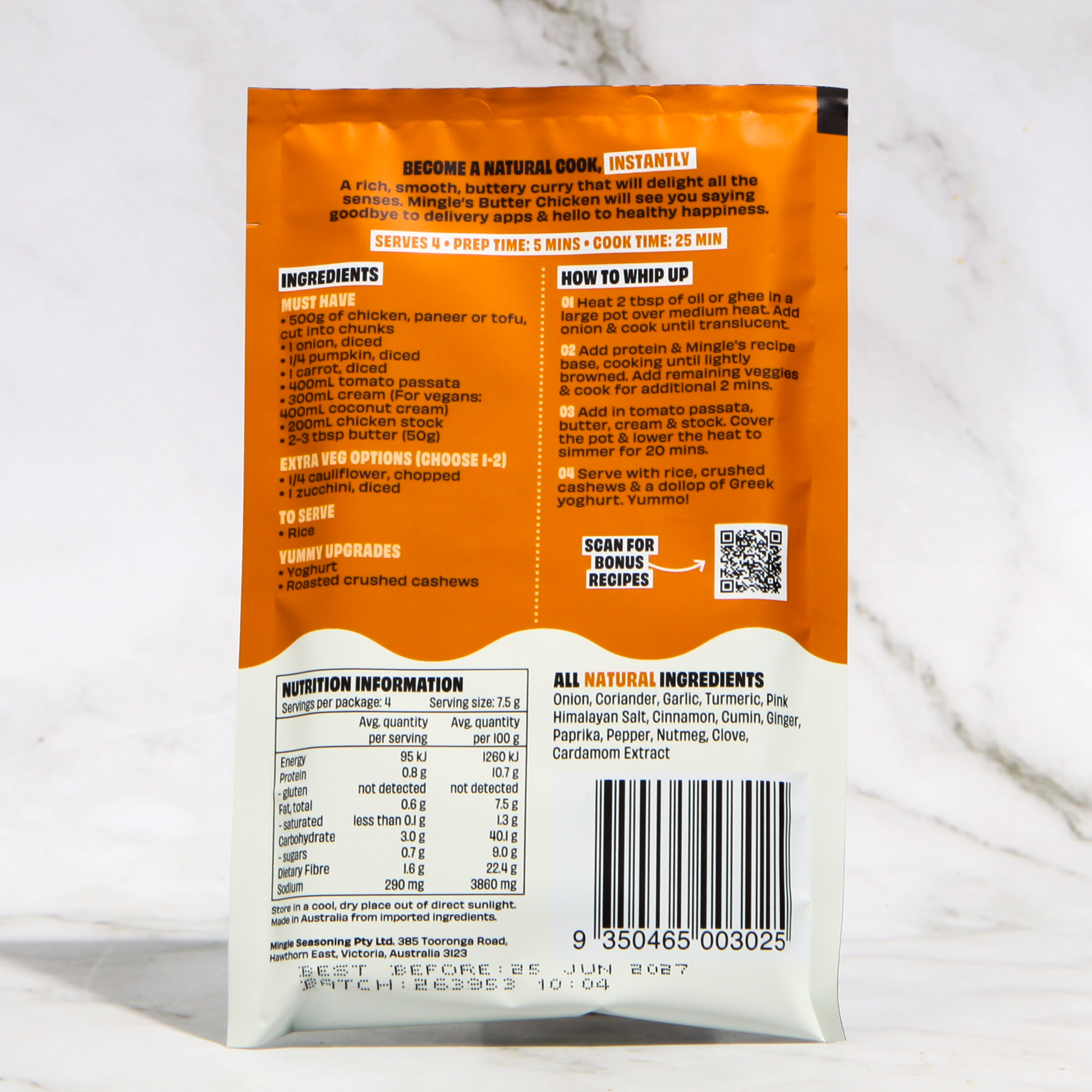 Butter Chicken spice blend - Mingle